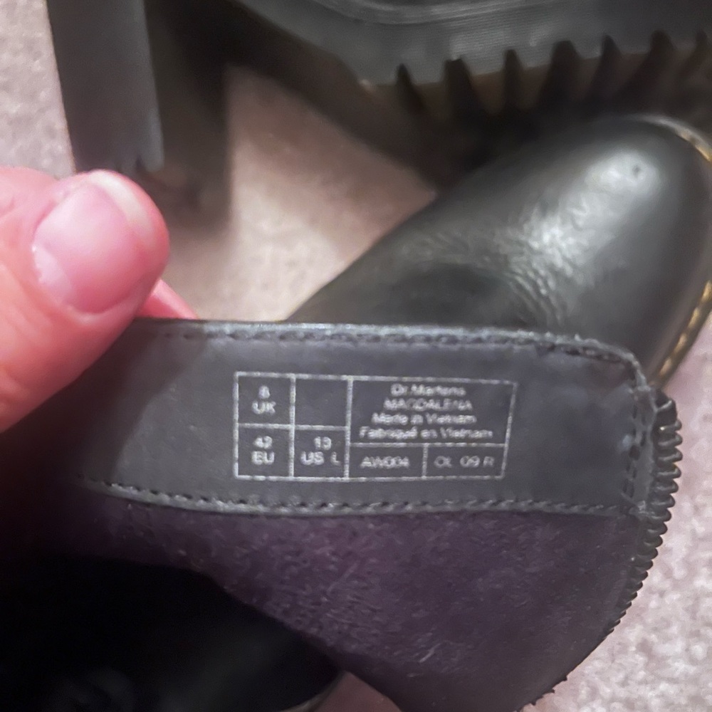 Dr. Martens Magdalena Leather Ankle Boots - Picture 3 of 4